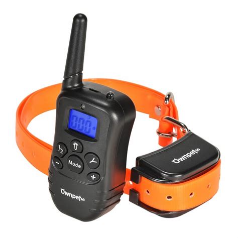 With a range of up to 3300ft and 3 training modes, this. . Delupet shock collar